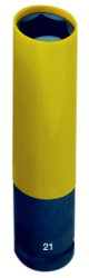 Prodloužená rázová hlavice na kola 21 mm