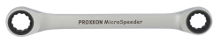 Ráčnový očkový klíč MicroSpeeder – velikost 16x18mm