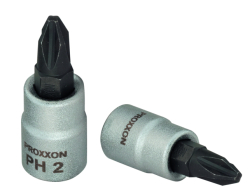 Hlavice zástrčná křížová Phillips 1/4" - PH 1