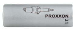 Hlavice na svíčky 3/8" - 21mm