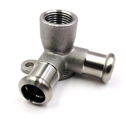 INOX PRESS-Ukončení na zeď rohové 22mm a x1/2