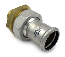 INOX PRESS-Připojovací šroubení 28mm x 3/4"a -  