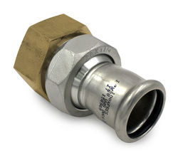 INOX PRESS-Připojovací šroubení 42mm x 6/4"i -  
