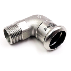 INOX PRESS-Koleno 42mm x 6/4"a -  