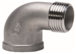 INOX-Koleno 1/2"i x 1/2"a -  