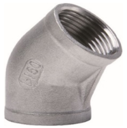 INOX-Koleno 45° 1"i -  