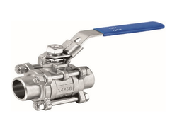INOX-Trojdílný kulový kohout 5/4"i -  