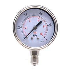 Manometr glycerinový INOX spodní vývod 63mm G1/4" 0-25bar -  Ilustrativní foto