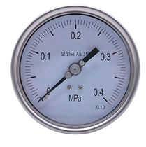Manometr glycerinový INOX zadní vývod 50mm G1/4" 0-12bar -  Ilustrativní foto