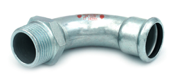 STEEL PRESS-Koleno 18mm x 1/2"a -  