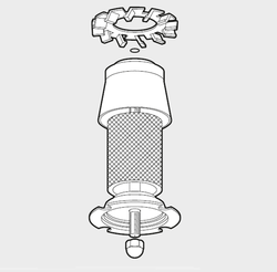 Vložka filtru FRL-M 3/8-1/2 - 0,01µm