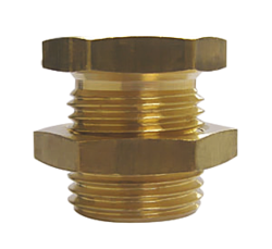 Dvojitá redukce G 1/4" a x G 1/8" i s maticí -  