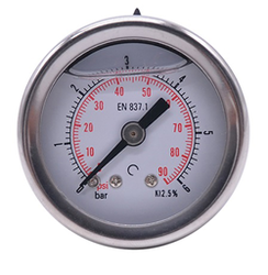 Manometr glycerinový zadní vývod 63mm G1/4" 0-6bar -  Ilustrativní foto
