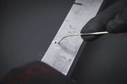 Diamantové pilníky 140 x 3 mm BGS101921, zahnuté. Sada 10 dílů
