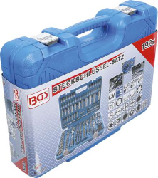 BGS 2292 Gola sada 1/4"+3/8"+1/2", hlavice 4 ÷ 32 mm profil Superlock (192 dílů)