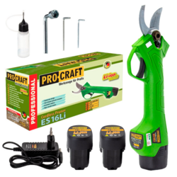 Aku nůžky na větve Procraft ES16Li | ES16Li