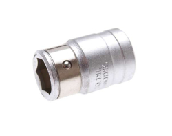 Adaptér vnitřní 1/2" BGS100284, vnitřní šestihran 14 mm s pojistnou kuličkou