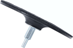 Gumový unašeč na vrtačku průměr 125 mm, dřík 6 mm, BGS103074