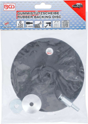 Gumový unašeč na vrtačku průměr 125 mm, dřík 6 mm, BGS103074