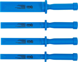 Plastová škrabka (šábr) 19 ÷ 38 mm BGS100366 pro odstraňování ochranných lišt. Sada 4 díly