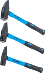Sada zámečnických kladiv, sklolaminátová násada BGS103845, DIN 1041/ 300, 500, 800 g (3 dílná)