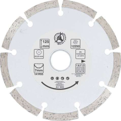 Kotouč diamantový segmentový průměr 125 mm, BGS 3932
