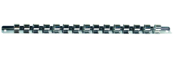 Kolejnice pro 1/4" nástrčné hlavice BGS102120, 15 klipů