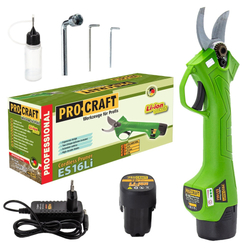 Aku nůžky na větve Procraft ES16Li1B | ES16Li1B