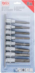 Zástrčné hlavice 1/2" šestihran 5 ÷ 13 mm BGS105176 (Sada 8 dílů)