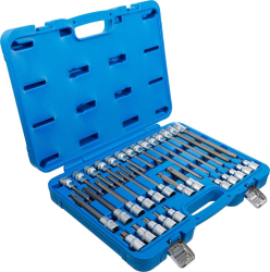 Sada nástrčných hlavic 12,5 mm (1/2") T-profil (pro Torx) (32 dílná), BGS105182