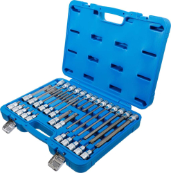 Sada nástrčných hlavic 12,5 mm (1/2") T-profil (pro Torx) (32 dílná), BGS105182