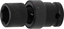 Nástrčná hlavice 1/2" šestihran 17 mm BGS105200-17 s kloubem