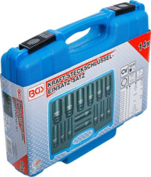 Nástrčné hlavice 1/2" šestihran 10 ÷ 32 mm BGS105209 Gear Lock (Sada 14 dílů)