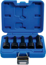Hlavice zástrčná 1/2" TWIST pro poškozené inbusy 8 -16 mm, 1/2" (5 dílů)
