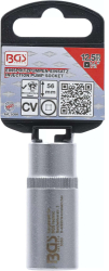 Nástrčná hlavice 1/2" tisícihran 33 zubů BGS105350 Pro vstřikovací čerpadla Mercedes-Benz