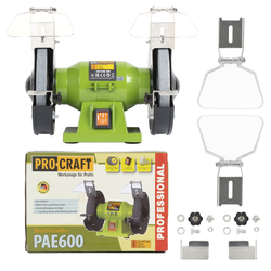 Bruska stolní dvoukotoučová PROCRAFT PAE600, 150W | PAE600