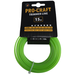 Struna žací (2mm) (15m) hvězda PROCRAFT ZV-2/15 | ZV-2/15