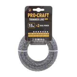 Struna žací (s výstuhou) (3mm) (15m) spirála PROCRAFT SP/J-3/15 | SP/J-3/15