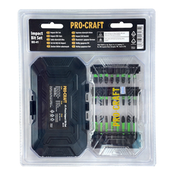 Aku rázový utahovák Procraft PS22bb + sada bitů IBS-41 + baterie a nabíječka | SPS22/IBS-41