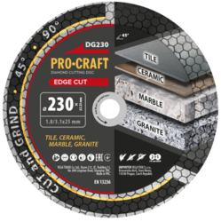 Diamantový kotouč Edge Cut Procraft DG230 | DG230