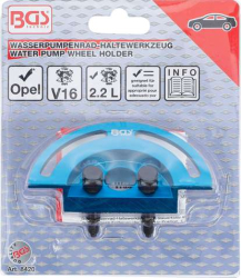 Nářadí pro aretaci kola vodního čerpadla pro motory Opel Ecotec BGS 8420