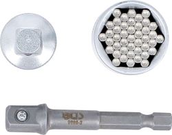 Univerzální nástrčná hlavice 3/8" 9 ÷ 21 mm BGS1092533 Sada 17 dílů včetně adaptérů