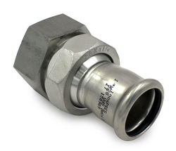 INOX PRESS-Připojovací šroubení 15mm x 1/2"i -  