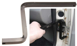Přípravek pro montáž a demontáž dveřních závěsů automobilů BGS101800