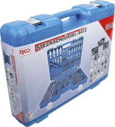 Gola sada BGS-214K Profesional 1/4", 3/8", 1/2" (4 ÷ 32 mm) BGS102259 214 dílů v kufru