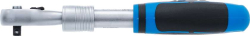 Přepínací ráčna 1/4" BGS1025120, výsuvná 190  ÷ 225 mm