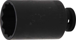 Nástrčná hlavice 1/2" 36 mm BGS105342, prodloužená, tvrzená, 12hranná