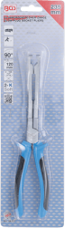 Kleště na konektory žhavicích svíček 235 mm BGS1066157, vyhnuté 90°