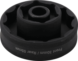 Nástrčná kombinovaná hlavice 1/2" 12hran 55 mm a 6hran 30 mm BGS106658 na matice os. Pro motocykly Ducati