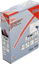 Teplem smrštitelná trubička pr. 2,5 mm x 10 m BGS106846-1. Červená